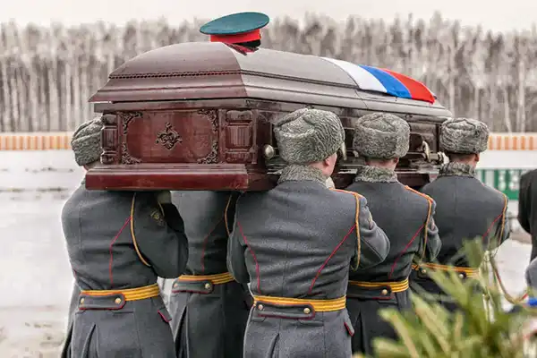 Как организовывают похороны военнослужащего